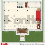 7 Mặt bằng công năng tầng 3 nhà hàng kiến trúc tân cổ điển tại hải phòng sh bck 0048