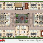 8 Mặt bằng công năng tầng 4 nhà hàng kiến trúc tân cổ điển tại hải phòng sh bck 0048