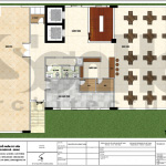 8 Mặt bằng công năng tầng tum khách sạn 3 sao tại vĩnh phúc sh ks 0057