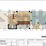 8 Mặt bằng tầng kĩ thuật khách sạn 3 sao tại hải phòng sh ks 0054