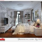 8 Thiết kế nội thất phòng ngủ con gái biệt thự tân cổ điển khu đô thị vinhomes hải phòng