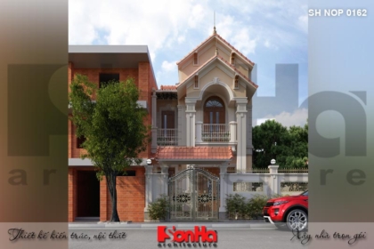 BÌA thiết kế kiến trúc nhà ống pháp đẹp tại ninh bình sh nop 0162