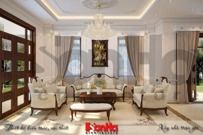 BÌA thiết kế nội thất biệt thự tân cổ điển khu đô thị vinhomes hải phòng