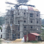 1 Ảnh thực tế thi công biệt thự lâu đài đẹp tại lạng sơn sh btld 0036