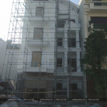 1 Anh thuc te thi công nhà ống pháp 4 tầng tại nam định sh nop 0164