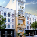 1 Mẫu thiết kế nhà ống pháp 4 tầng đẹp tại sài gòn sh nop 0165