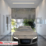 Mẫu thiết kế gara nhà ống hiện đại mặt tiền 4m9 được chủ đầu tư đánh giá cao