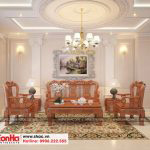 1 Thiết kế nội thất phòng khách nhà ống cổ điển đẹp tại sài gòn sh nop 0165