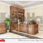 11 Thiết kế nội thất phòng làm việc biệt thự tân cổ điển khu đô thị vinhomes hải phòng