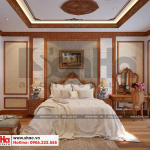 11 Thiết kế nội thất phòng ngủ vip nhà ống pháp 4 tầng tại nam định sh nop 0164