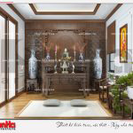 12 Mẫu nội thất phòng thờ biệt thự tân cổ điển khu đô thị vinhomes hải phòng