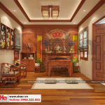15 Thiết kế nội thất phòng thờ nhà ống pháp đẹp tại nam định sh nop 0164