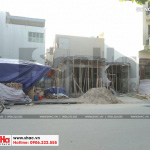 18 Ảnh thực tế thi công kiến trúc nhà ống pháp 4 tầng tại nam định sh nop 0164