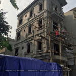 2 Ảnh thực tế thi công nhà ống cổ điển đẹp tại nam định sh nop 0164