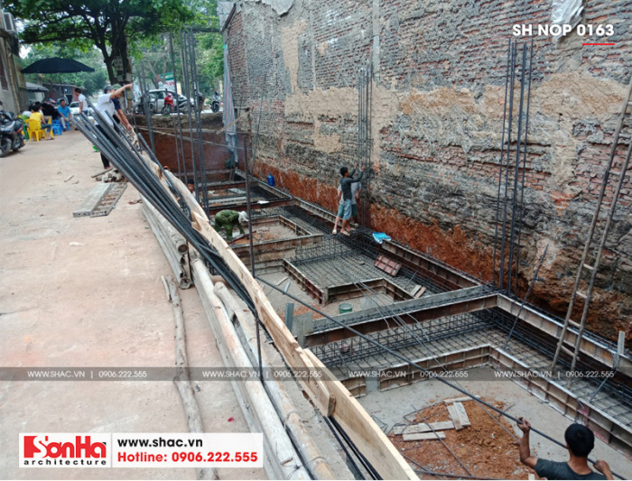 2 Ảnh thực tế thi công nhà ống pháp tại vĩnh phúc sh nop 0163
