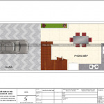 3 Mặt bằng công năng tầng 1 nhà ống hiện đại đẹp tại hải phòng sh nod 0187