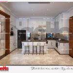 3 Thiết kế nội thất phòng bếp biệt thự tân cổ điển khu đô thị vinhomes hải phòng