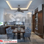 4 Mẫu nội thất phòng bếp ăn nhà ống hiện đại đẹp tại hải phòng sh nod 0187