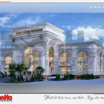 4 Mẫu thiết kế nhà hàng tiệc cưới phong cách châu âu tại quảng ninh sh bck 0049