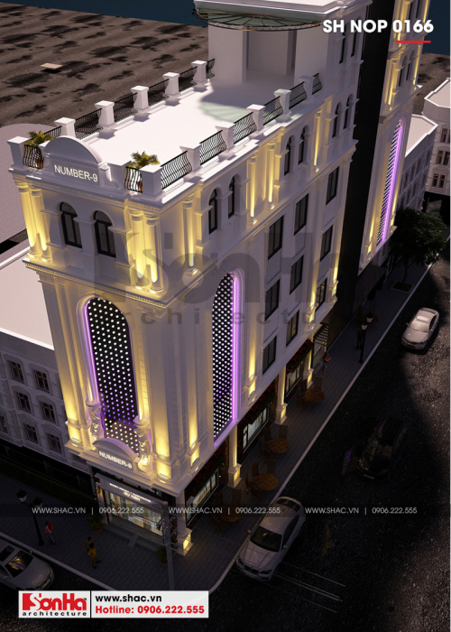 4 Mẫu thiết kế nhà ống pháp kết hợp kinh doanh tại hải phòng sh nop 0166