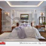 5 Thiết kế nội thất phòng ngủ bố mẹ biệt thự tân cổ điển khu đô thị vinhomes hải phòng