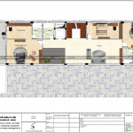 6 Mặt bằng công năng tầng 3 nhà ống hiện đại tại hà nam sh nod 0185