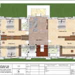 8 Mặt bằng công năng tầng 2 biệt thự mái thái 3 tầng tại hưng yên sh btp 0122