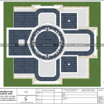 8 Mặt bằng công năng tầng mái biệt thự lâu đài đẹp tại sài gòn sh btld 0037