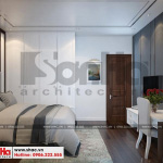 8 Mẫu nội thất phòng ngủ bố mẹ nhà ống hiện đại 4 tầng tại hải phòng sh nod 0187