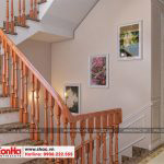 8 Mẫu nội thất sảnh thang nhà ống cổ điển 4 tầng tại sài gòn sh nop 0165