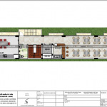 9 Mặt bằng công năng tầng 2 nhà ống kiến trúc pháp 7 tầng tại hải phòng sh nop 0166