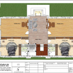 9 Mặt bằng công năng tầng 3 biệt thự pháp có bể bơi đẹp tại hưng yên sh btp 0122