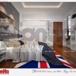 9 Thiết kế nội thất phòng ngủ 3 biệt thự tân cổ điển khu đô thị vinhomes hải phòng