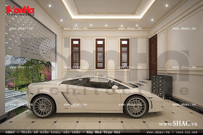 Thiết kế gara ô tô trong nhà – những tiêu chuẩn bạn nên biết 6 Gara oto trong nhà thiết kế phù hợp với mọi nhà
