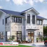 Biệt thự 2 tầng mái thái 0066