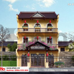 1 Thiết kế phương án 1 biệt thự cổ điển kết hợp kinh doanh tại quảng ninh sh btp 0124