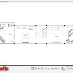 13 Mặt bằng công năng tầng 1 nhà ống liền kề khu đô thị pg an đồng hải phòng
