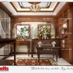 13 Thiết kế nội thất phòng thờ biệt thự tân cổ điển khu đô thị vinhomes hải phòng