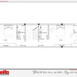 14 Mặt bằng công năng tầng 2 nhà ống liền kề khu đô thị pg an đồng hải phòng