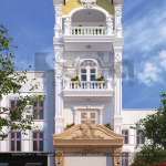 2 Mẫu nhà ống cổ điển 4 tầng đẹp tại hải phòng sh nop 0171