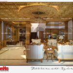 2 Mẫu thiết kế nội thất phòng khách biệt thự tân cổ điển khu đô thị vinhomes hải phòng