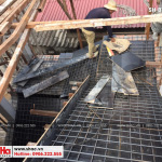 3 Ảnh thực tế thi công biệt thự cổ điển tại hải phòng sh btp 0123