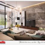 3 Thiết kế nội thất phòng khách hiện đại nhà phố liền kề khu đô thị pg an đồng hải phòng