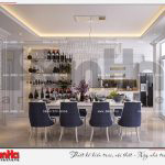 4 Mẫu nội thất phòng bếp ăn biệt thự liền kề khu đô thị ven sông lạch tray hải phòng wfc 0001