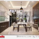 4 Mẫu nội thất phòng bếp ăn nhà phố liền kề khu đô thị pg an đồng hải phòng
