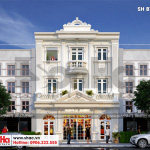4 Mẫu phương án 3 biệt thự kiến trúc pháp tại quảng ninh sh btp 0124
