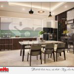 5 Thiết kế nội thất phòng bếp ăn nhà phố liền kề khu đô thị pg an đồng hải phòng