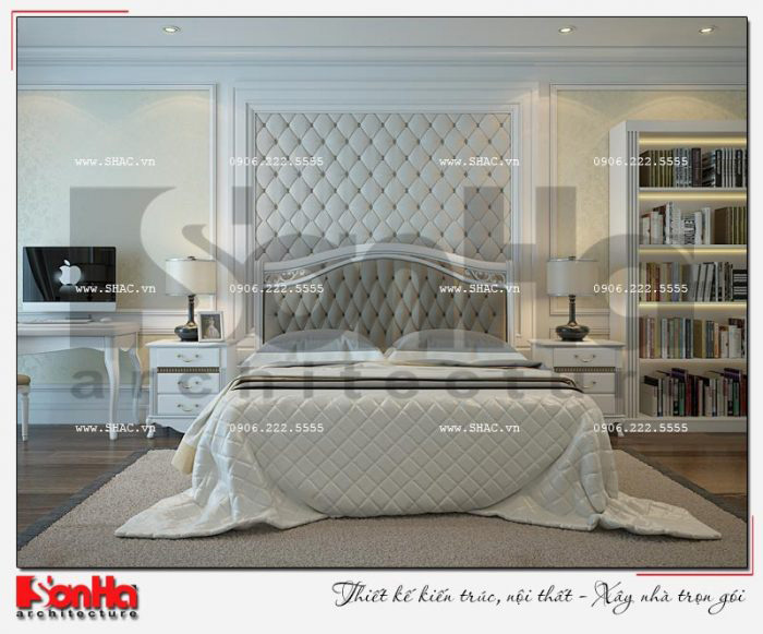 Thiết kế nội thất biệt thự liền kề KĐT Waterfront City Hải Phòng 36 Mãn nhãn với thiết kế phòng ngủ đẹp bố trí nội thất khoa học tinh tế