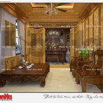 5 Thiết kế nội thất phòng thờ biệt thự tân cổ điển khu đô thị vinhomes hải phòng