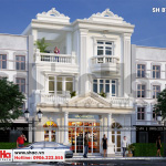 6 Mẫu thiết kế phương án 4 biệt thự cổ điển pháp tại quảng ninh sh btp 0124
